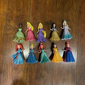 Disney princess clip on dresses magiclips